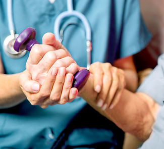Patient with Healthcare Nurse
