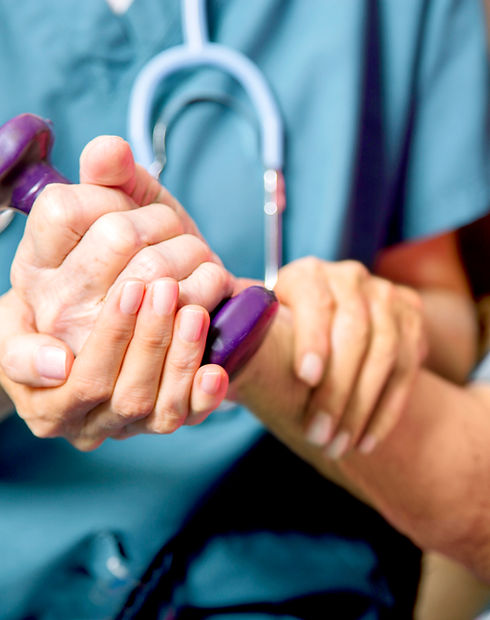 Patient with Healthcare Nurse
