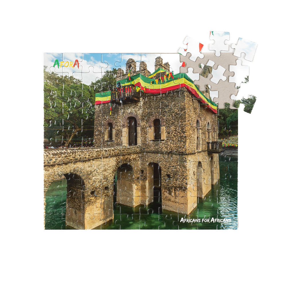 Thumbnail: Puzzle large Fasilides Bath