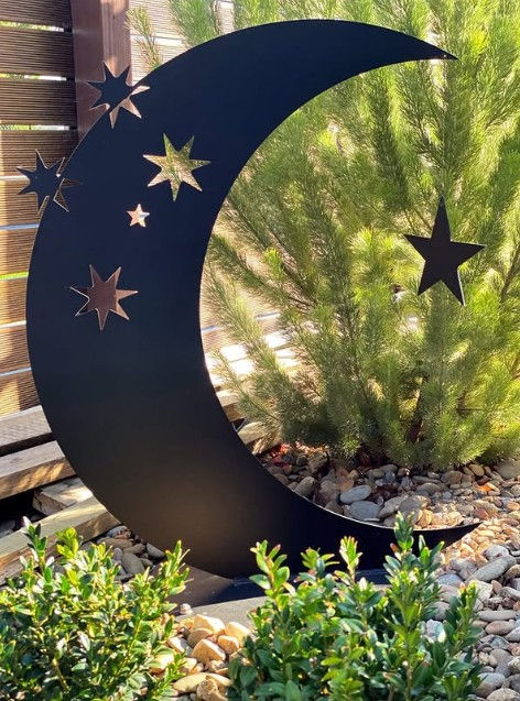 moon and stars