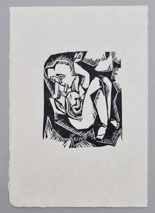 Hisch, Karl Jakob, Frühling, Holzschnitt aus Die schöne Rarität, 1918