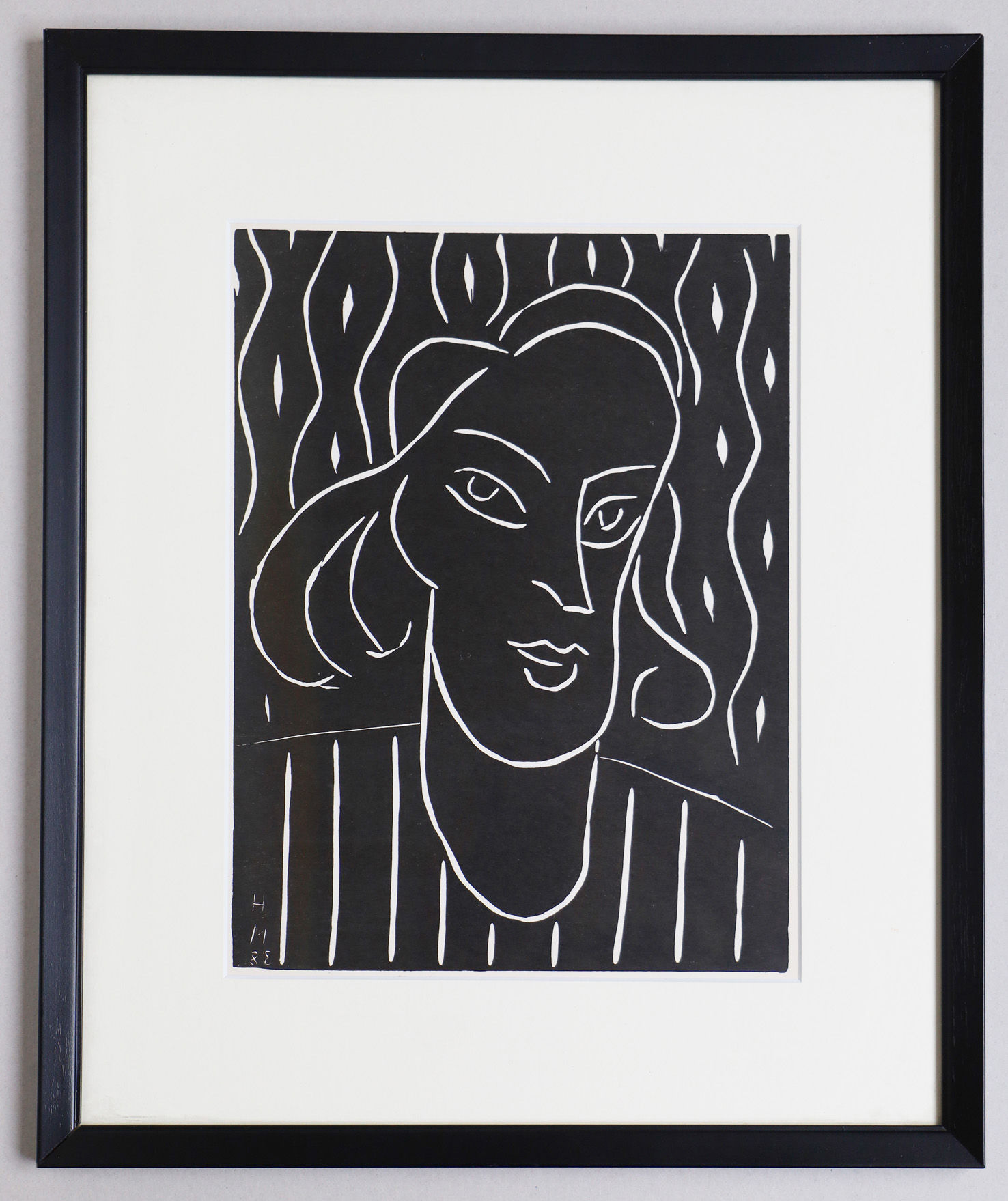 Matisse, Henri, Teeny, Linolschnitt, 1938