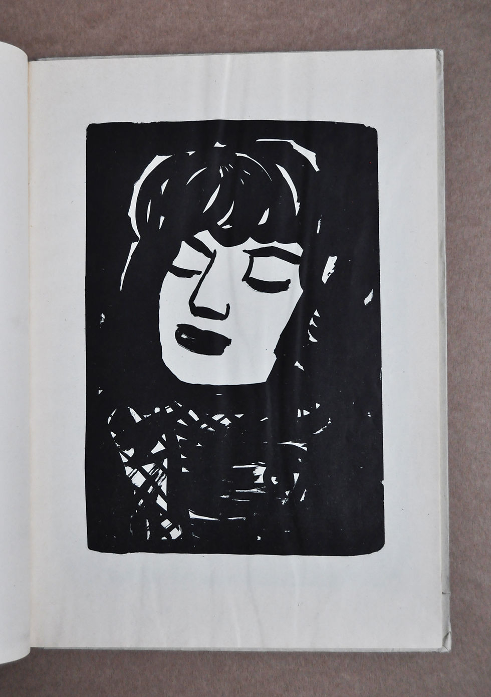 Miniaturbild: Lauterbach, Carl, Anna Klapheck, mit originaler Lithografie Frauenkopf
