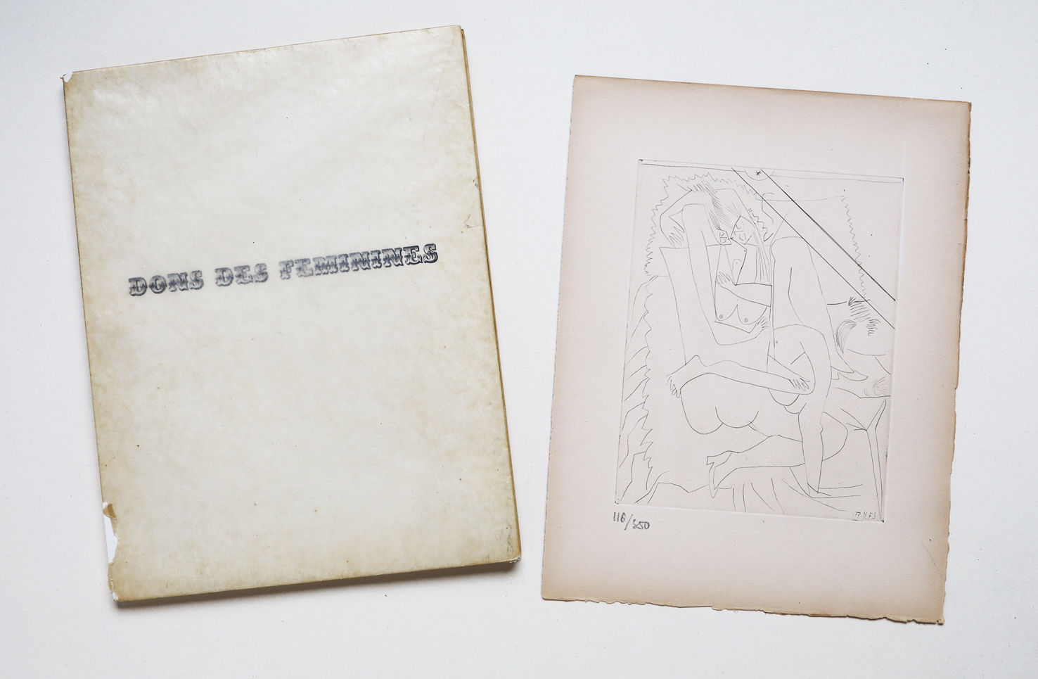 Penrose, Valentine, Dons des Féminines, Picasso, Paul Éluard, 1951