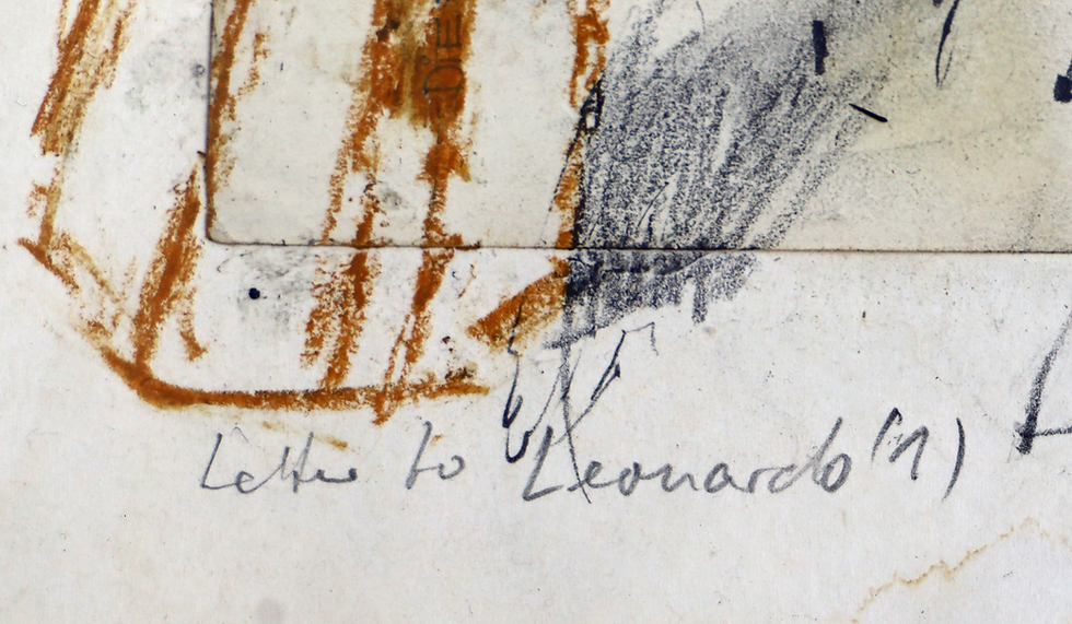Miniaturbild: Rogge, Dieter, Letter to Leonardo, Mischtechnik, 2018