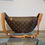 Thumbnail: Louis Vuitton Classic Monogram Bumbag Belt Bag Brown Canvas Black Interior