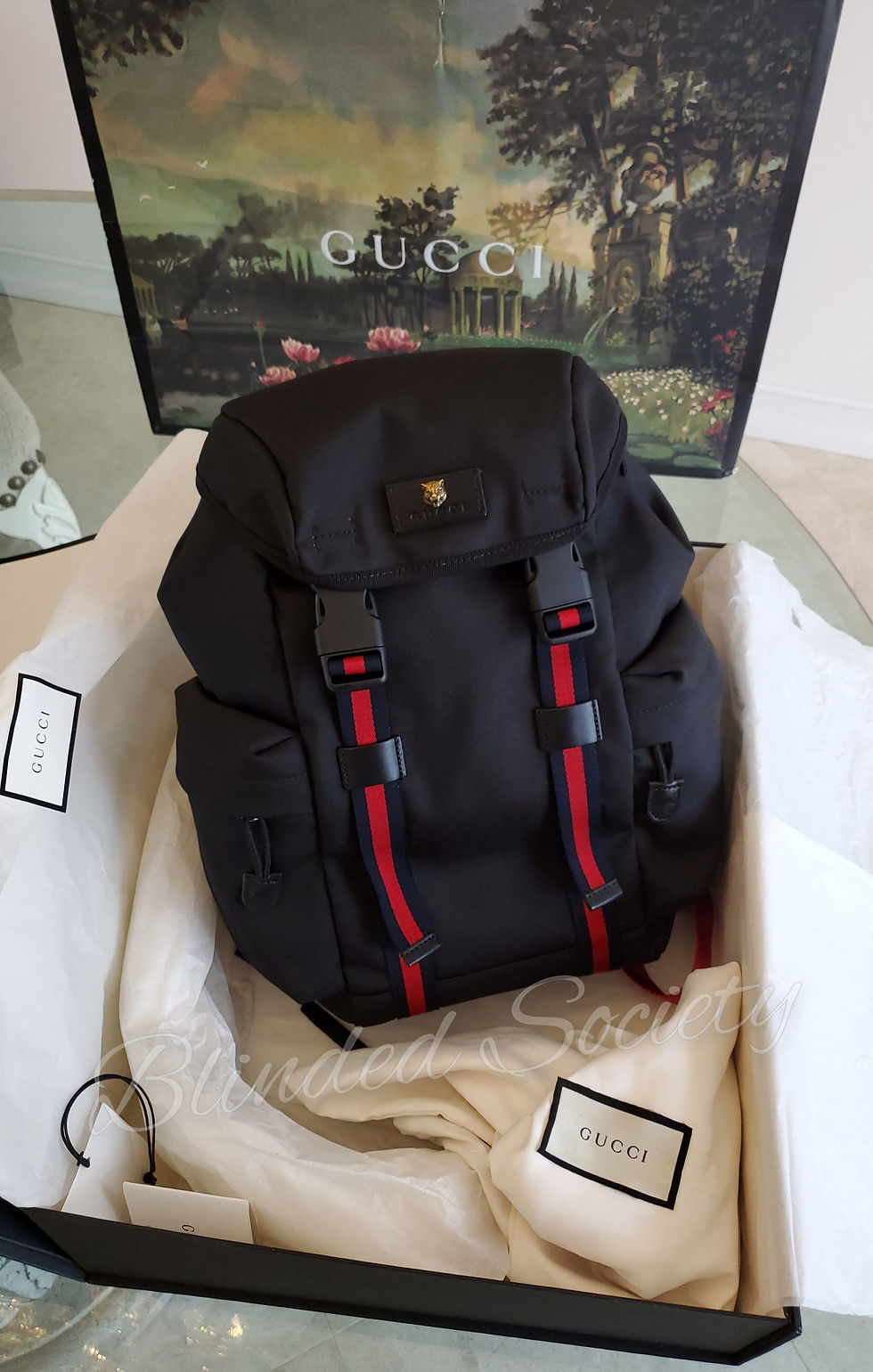 Thumbnail: Gucci Techpack Small Backpack