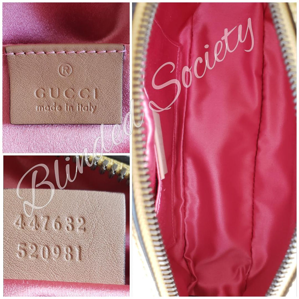 Thumbnail: Gucci Marmont Small Pearl Gold Studded Crossbody Bag