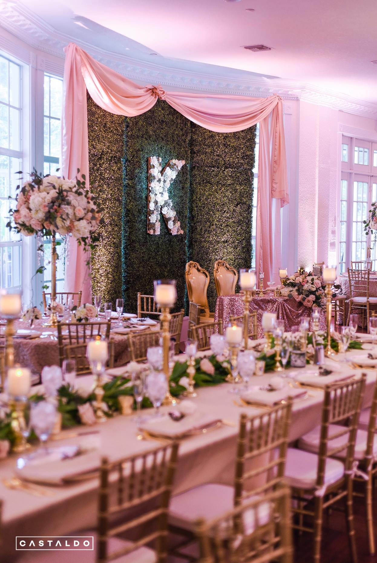 Orlando Wedding Couple Initials