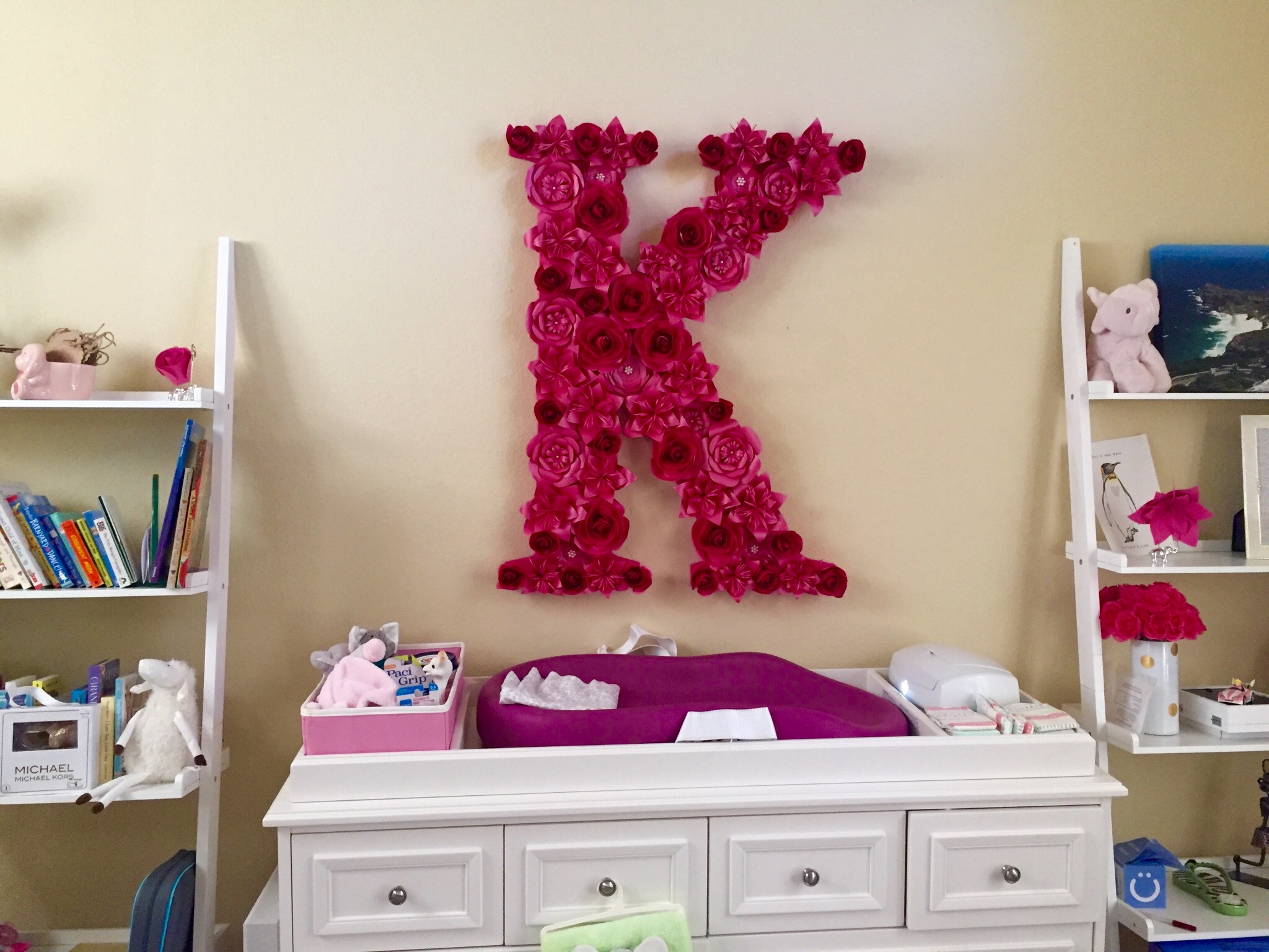 Custom Nursery Baby Initial