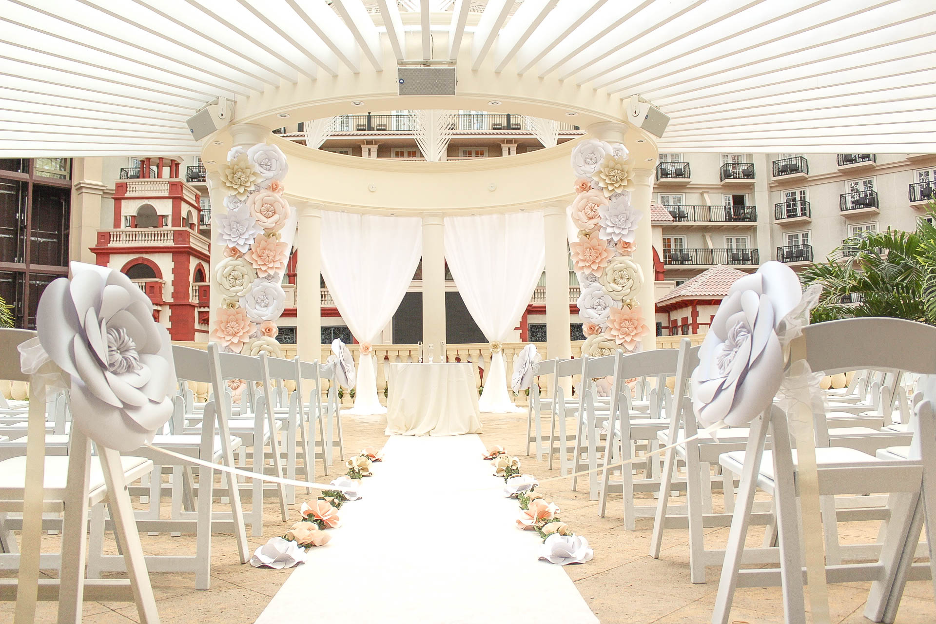 Orlando Wedding Decor Paper Flowers