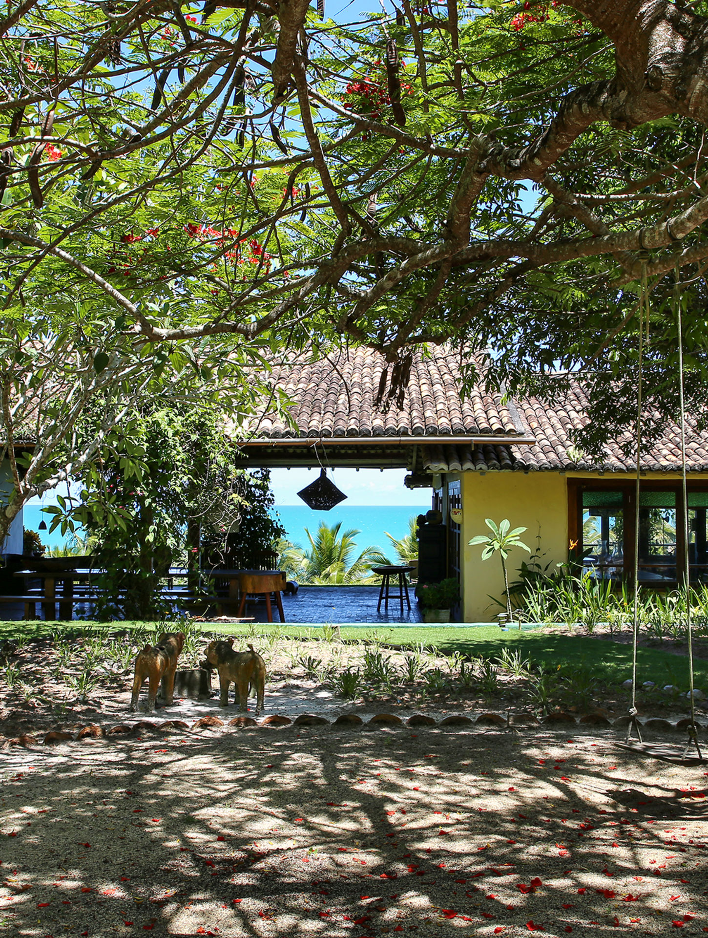Área social Casa Sede na Fazenda Espelho da Maravilha