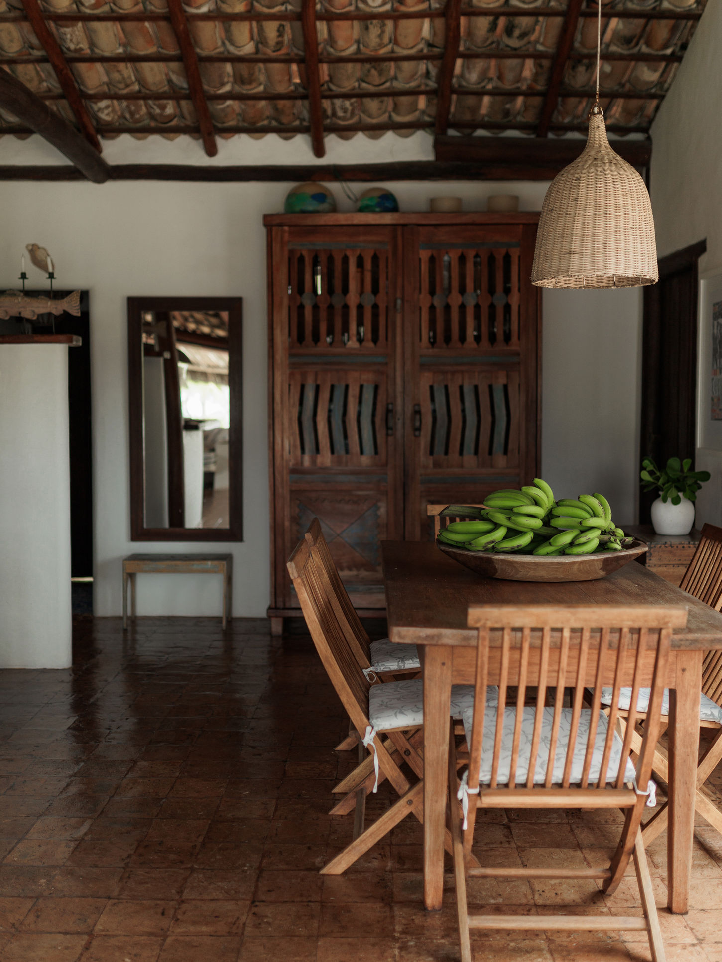 Sala de jantar da Casa do Meio