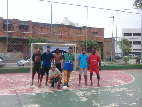 Núcleo Tenda - Futebol com os conviventes
