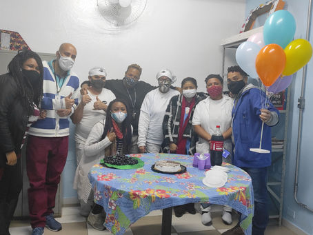 CA Santa Cecília — Celebração de aniversários de funcionários