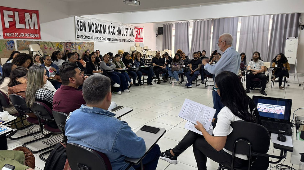 Grupo de Assistentes da Apoio promove encontro sobre o papel do Núcleo dos Direitos Humanos no atendimento à população