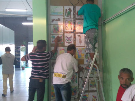 C A Santo Amaro - Atividade de Desenho e Pintura