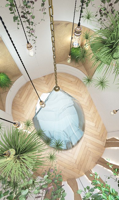 פרויקט לתחרות מעצבי פנים 2020