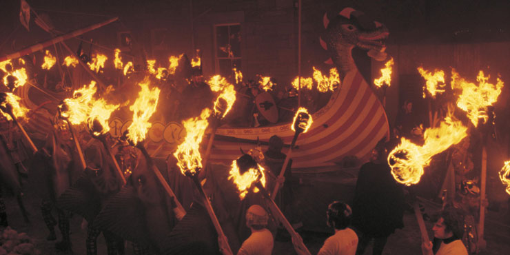 Up Helly Aa procession