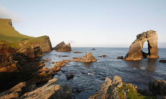 The Gaada Stack at Da Ristie, Foula