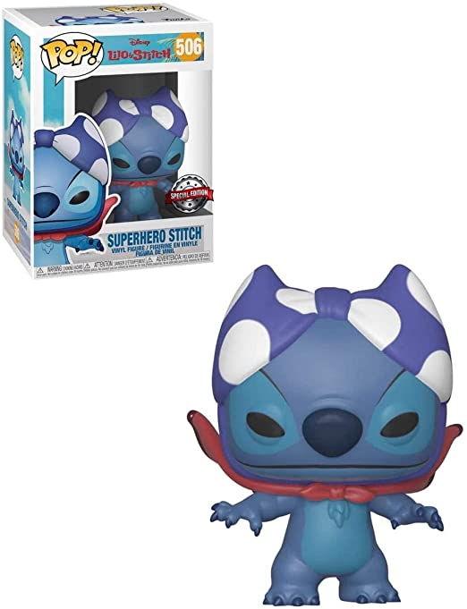 Thumbnail: Superhero Stitch 506 Disney Lilo & Stitch - Funko Pop! Vinyl Figure