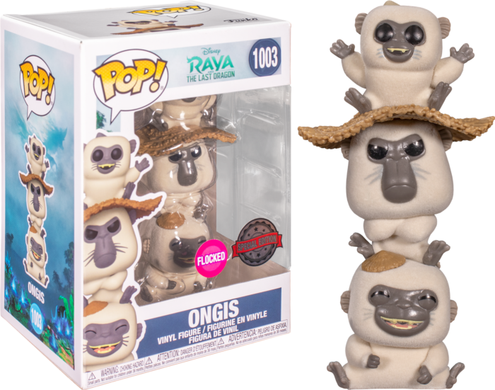 Thumbnail: Ongis Flocked 1003 Disney Raya and the Last Dragon - Pop! Vinyl Figure