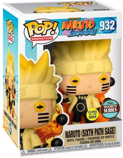 Thumbnail: Naruto Sixth Path Sage 932 Glow in the Dark Naruto Shippuden - Pop! Vinyl Figure