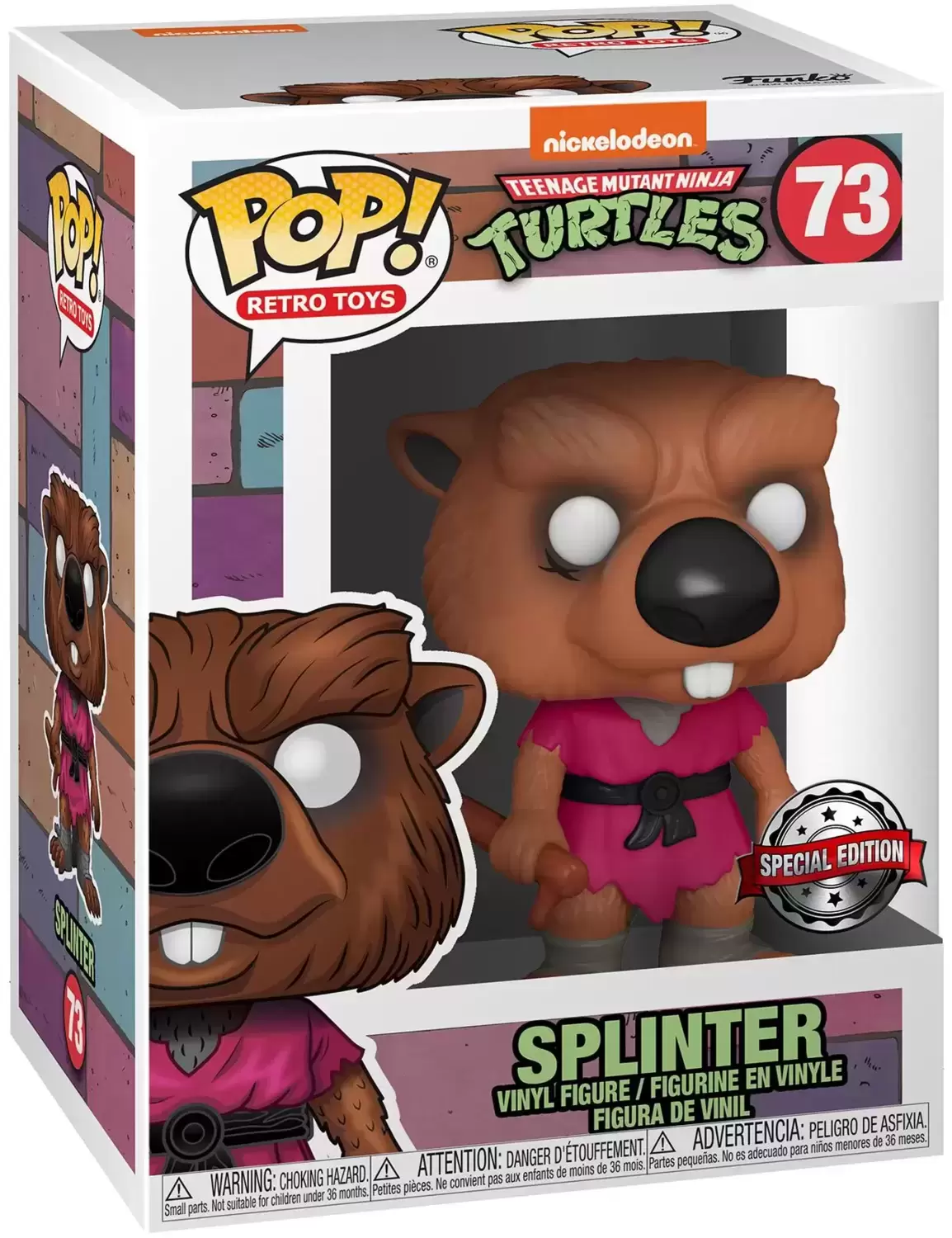 Splinter 73 Teenage Mutant Ninja Turtles - Pop! Vinyl Figure