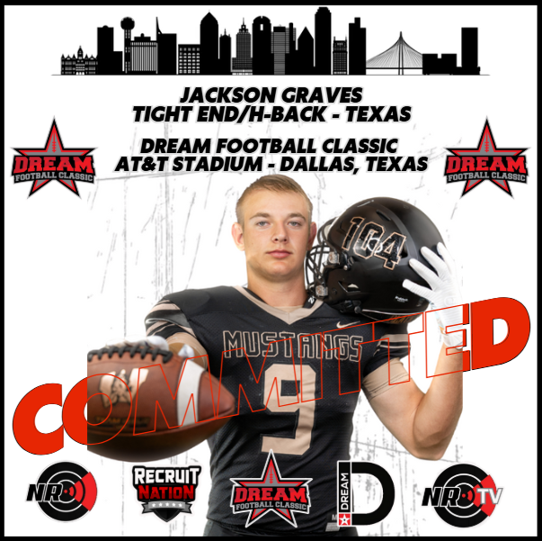Dream Football Classic Tight End Jackson Graves