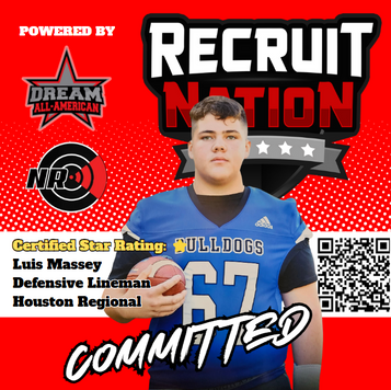 Athlete Spotlight: Luis Massey Set to Shine at the Recruit Nation Football Showcase