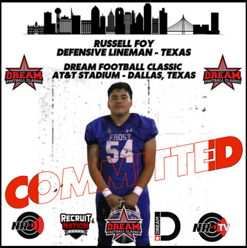 Dream Football Classic Defensive Lineman Russell Foy