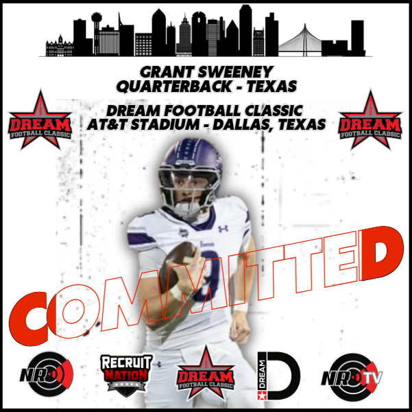 Dream Football Classic Quarterback Grant Sweeney