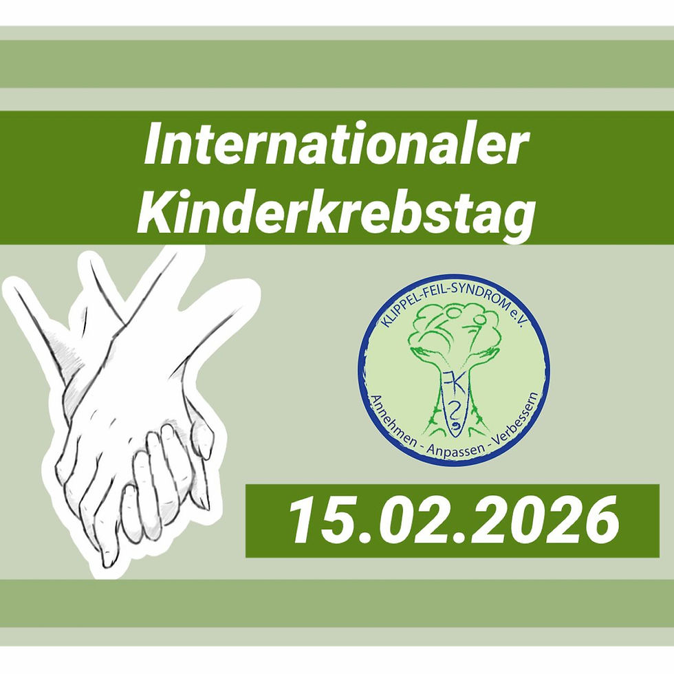 15. Februar Internationaler Kinderkrebstag