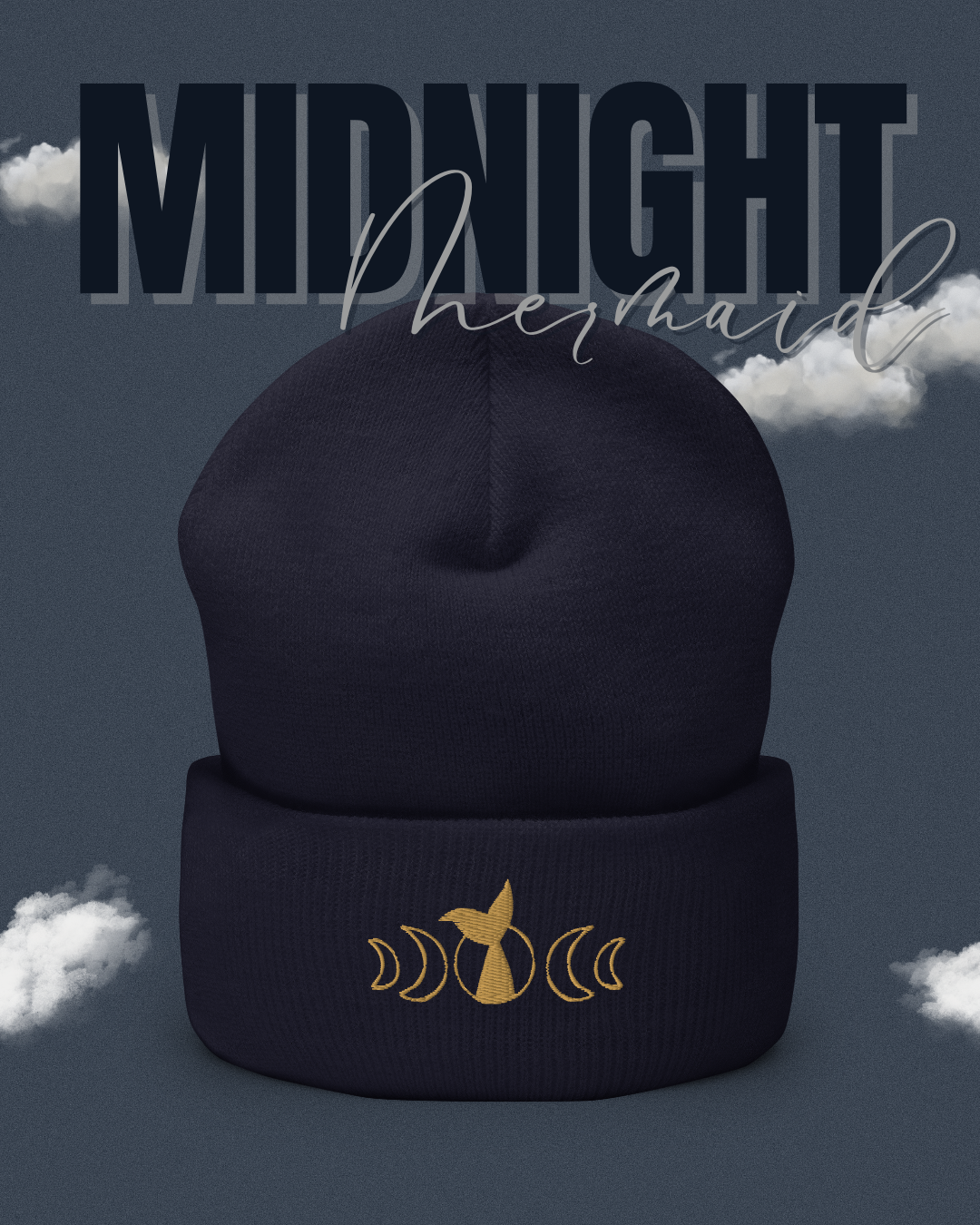 Midnight Mermaid Beanie