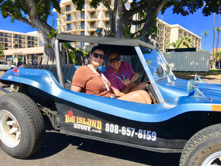 NCL cruise passenger and "Hawaiiadmirer" blogger enjoyed their day in a Big Island Buggy i