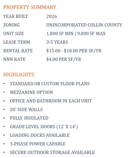 Lincoln Ridge - Property Summary