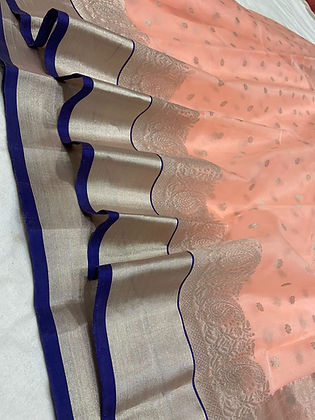 Pure chanderi handloom silk saree pure pattu soft silk