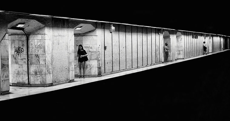 Minimalist street photo of a metro station in Bucharest.jpg