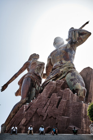 Monument znovuzrození Afriky v senegalském Dakaru