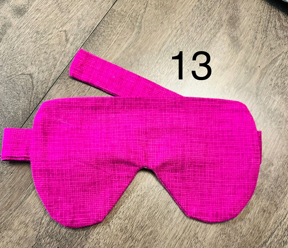 Thumbnail: Flannel Eye mask wheat pack 