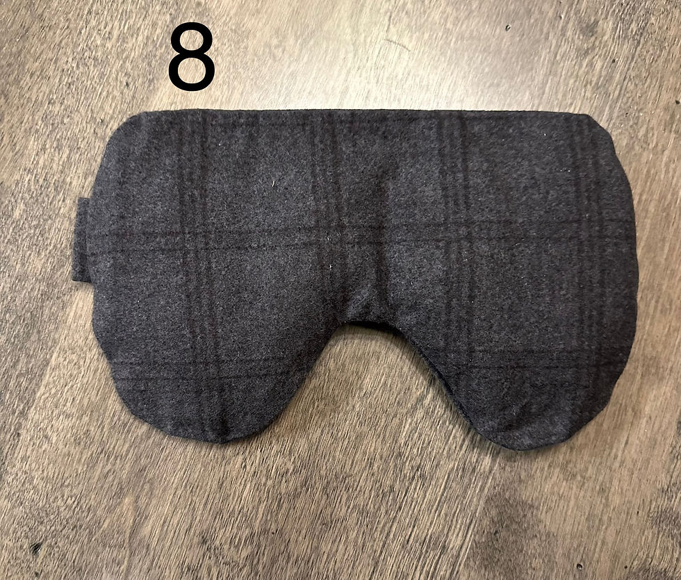 Thumbnail: Flannel Eye mask wheat pack 