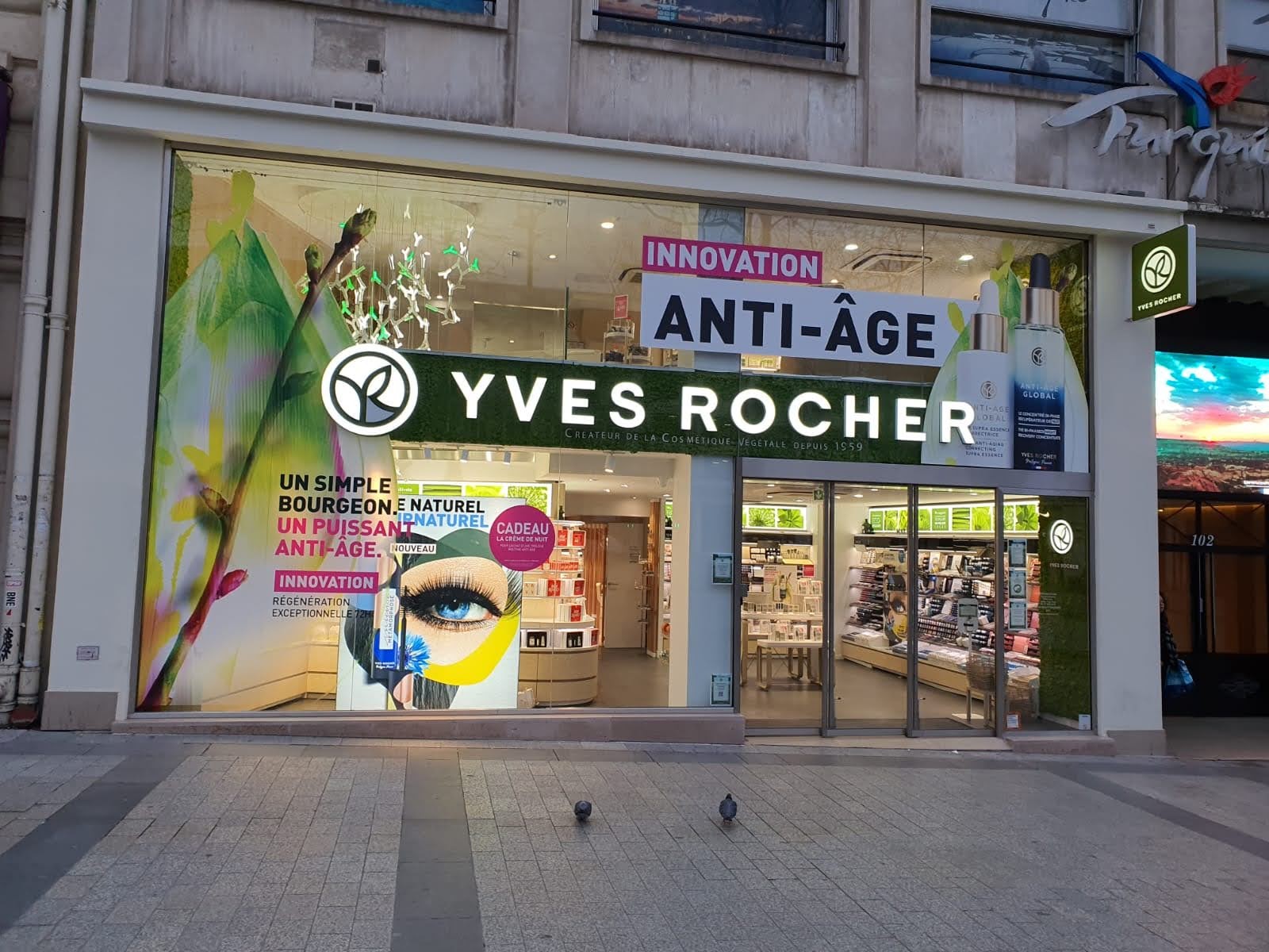 Vitrine Transparent Recto/Verso+ Blanc