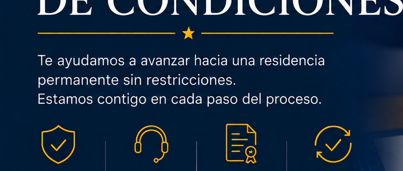 REMOCIÓN DE CONDICIONES