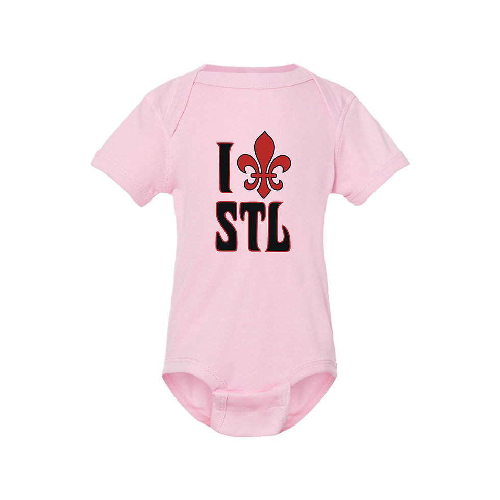 Thumbnail: I (fleur de lis) STL Onesie