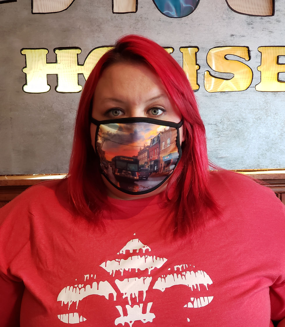 Thumbnail: Cherokee Bus - Face Mask