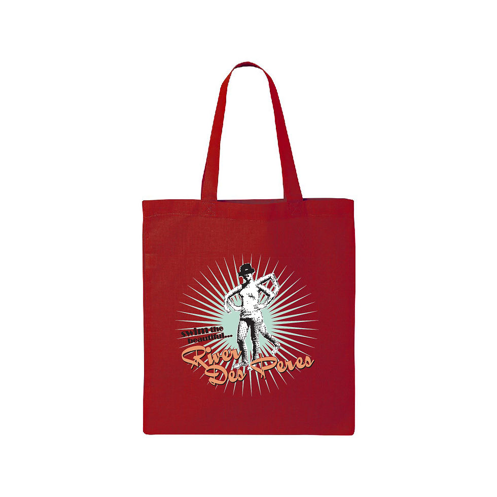 Swim the Beautiful River Des Peres Tote