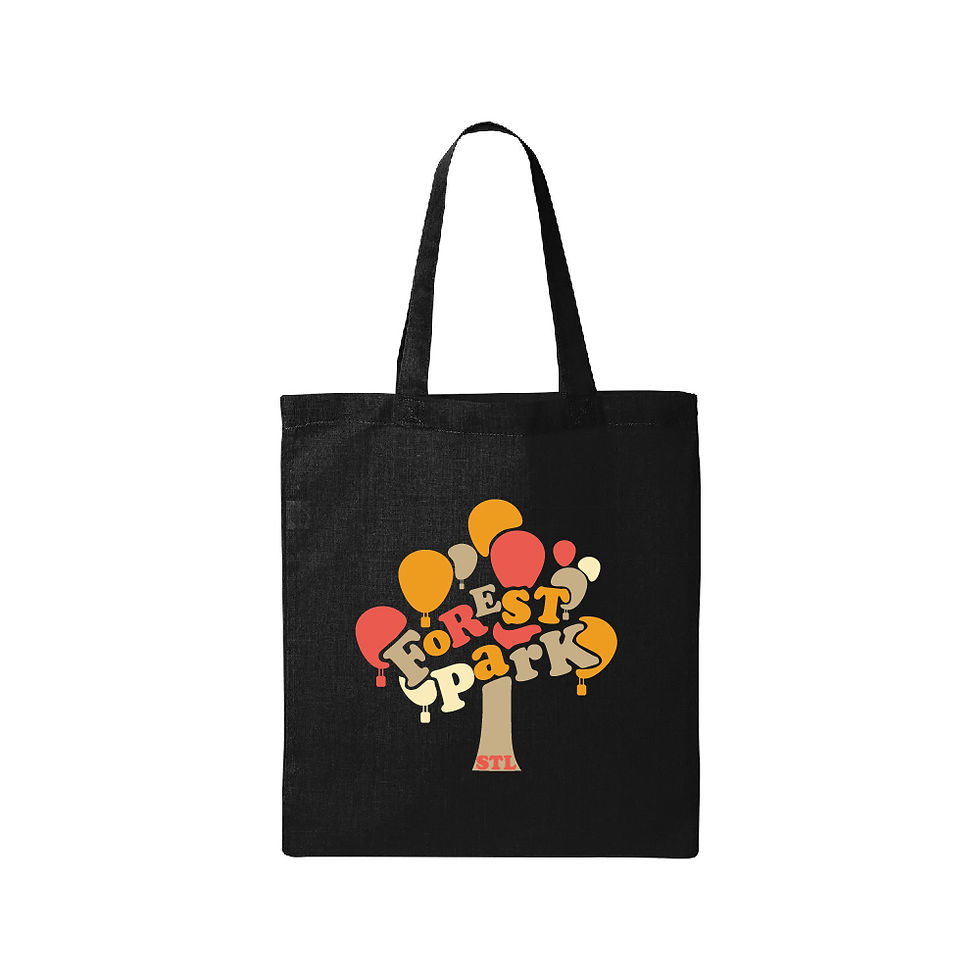 St Louis Forest Park Tree Tote