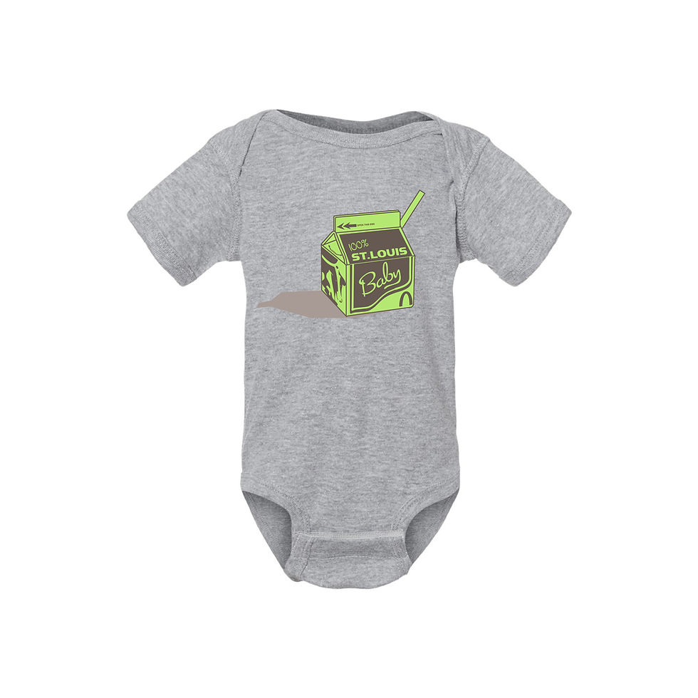Thumbnail: 100 Percent St. Louis Baby Onesie