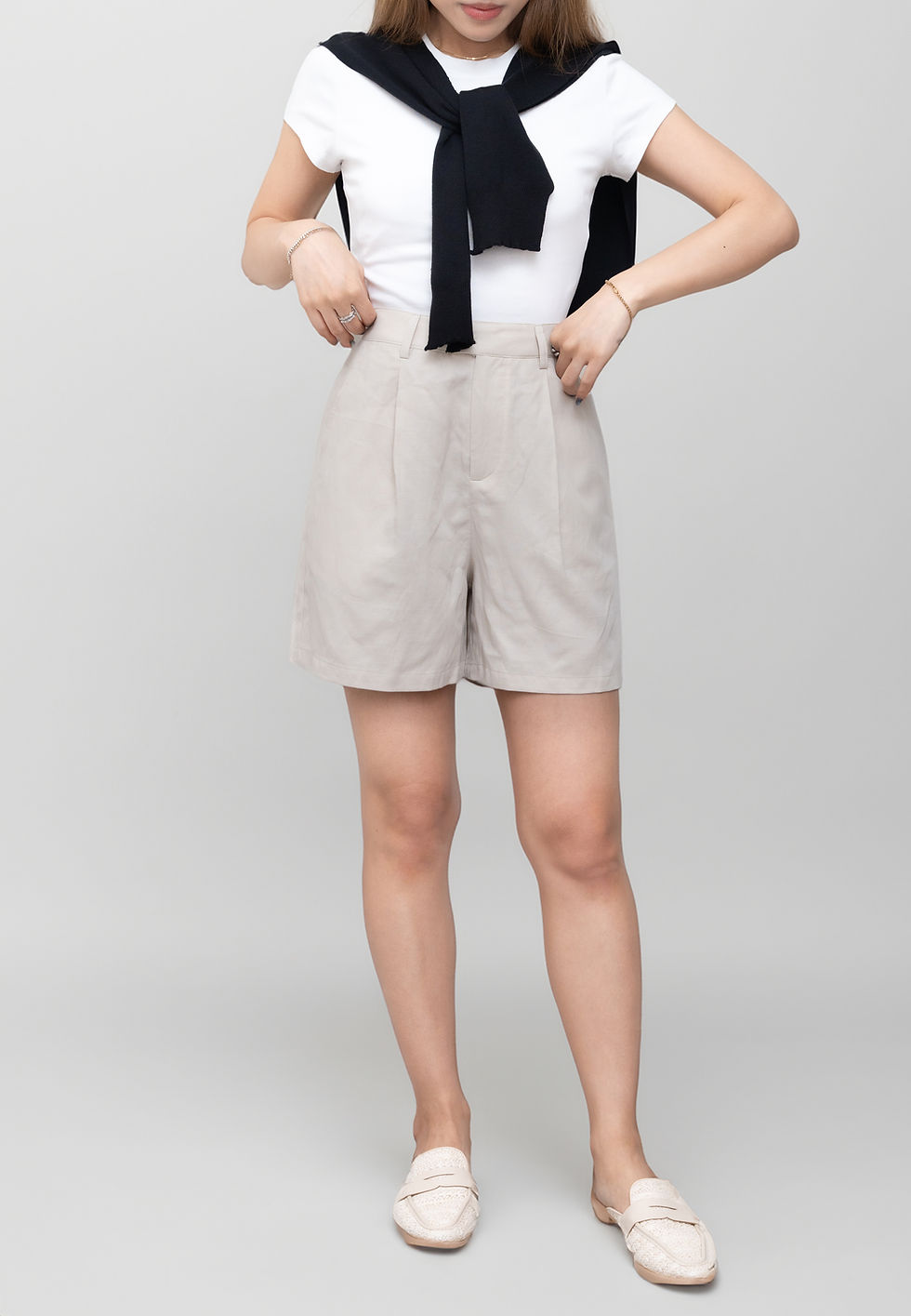 Thumbnail: 慵懶百搭棉麻短褲