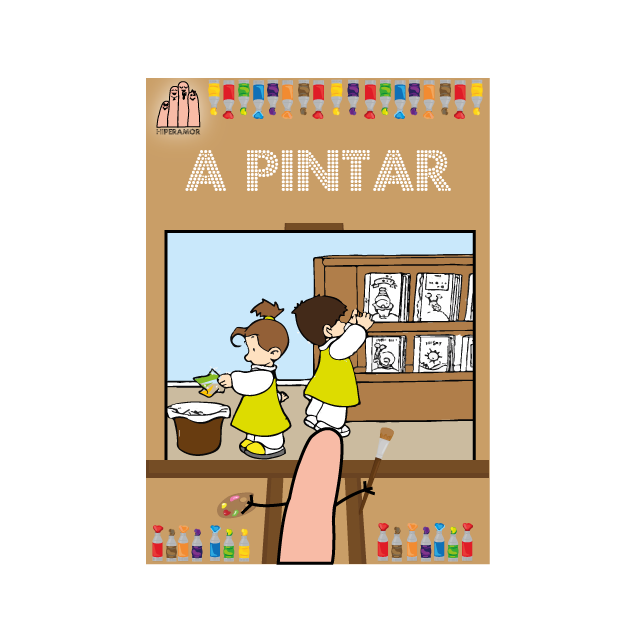 Portada libro de pintura
